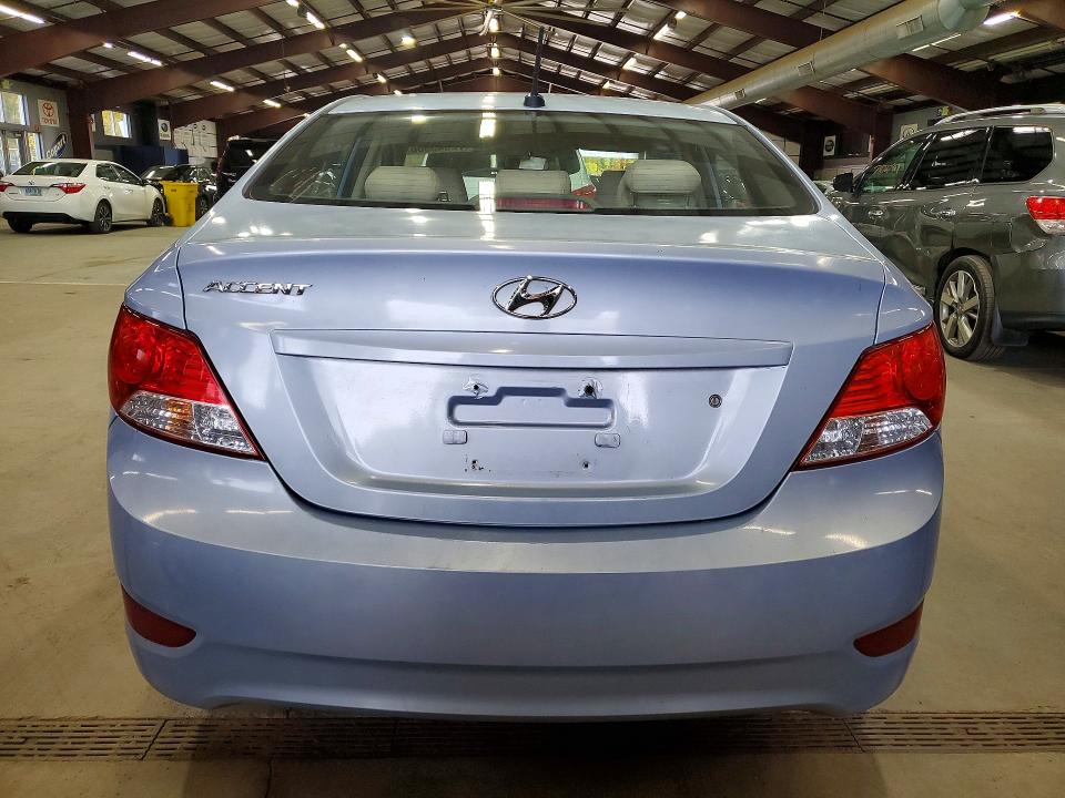 72945966 :رقم المزاد ، KMHCU4AEXCU070648 vin ، 2012 Hyundai Accent مزاد بيع