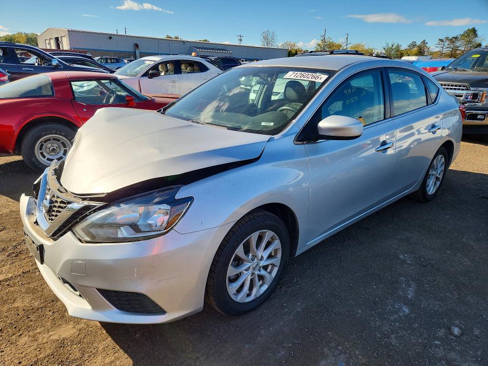2018 Nissan Sentra მანქანა იყიდება აუქციონზე, vin: 3N1AB7AP8JY286399, აუქციონის ნომერი: 71260266