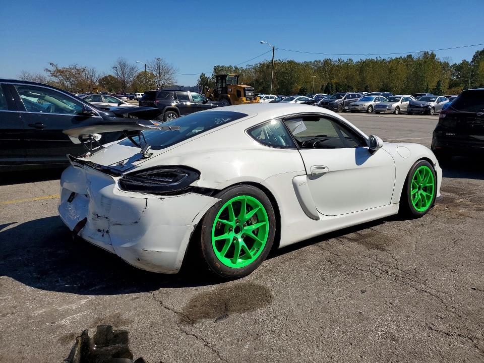 2016 Porsche Cayman მანქანა იყიდება აუქციონზე, vin: WP0ZZZ98ZGK199692, აუქციონის ნომერი: 73062196