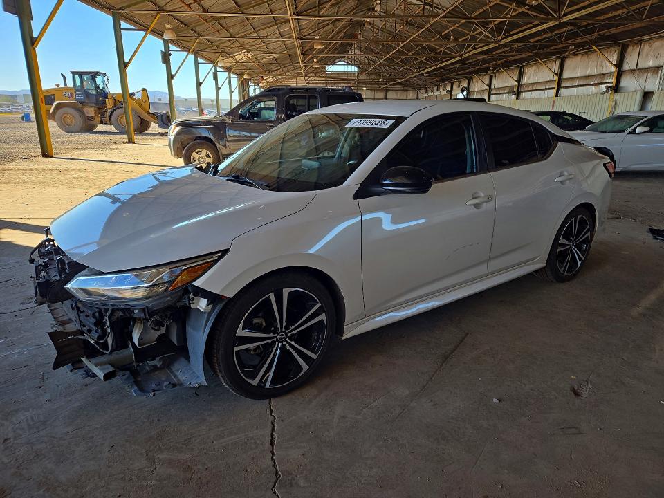 2020 Nissan Sentra მანქანა იყიდება აუქციონზე, vin: 3N1AB8DV3LY306092, აუქციონის ნომერი: 71399626