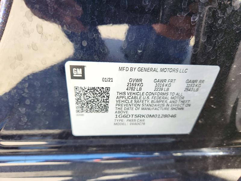 Продажа на аукционе авто 2021 Cadillac Ct5, vin: 1G6DT5RK0M0128046, номер лота: 71504906