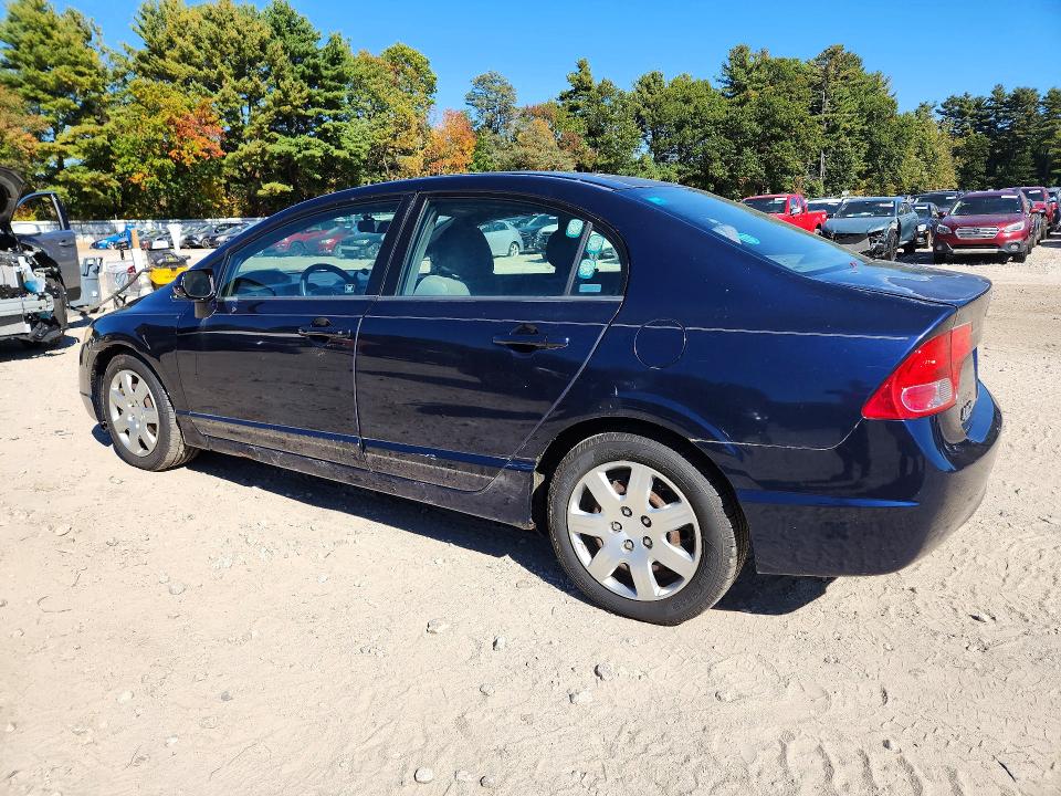 72045806 :رقم المزاد ، 2HGFA16598H526488 vin ، 2008 Honda Civic مزاد بيع