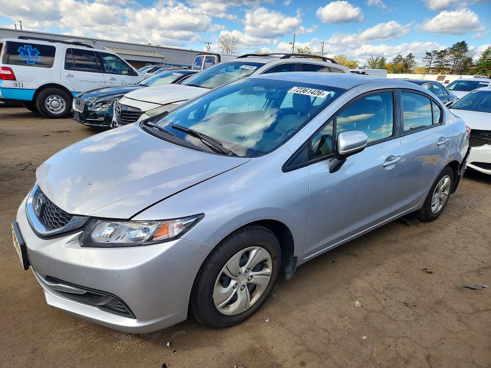 72361426 :رقم المزاد ، 2HGFB2F52FH508236 vin ، 2015 Honda Civic مزاد بيع