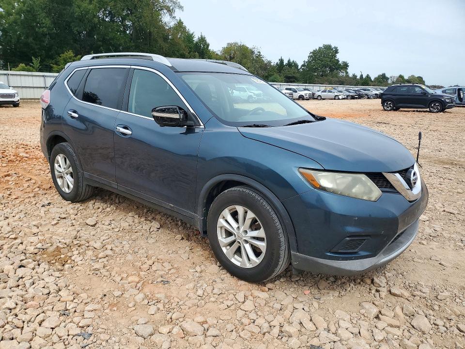 72572776 :رقم المزاد ، 5N1AT2ML7EC820167 vin ، 2014 Nissan Rogue مزاد بيع