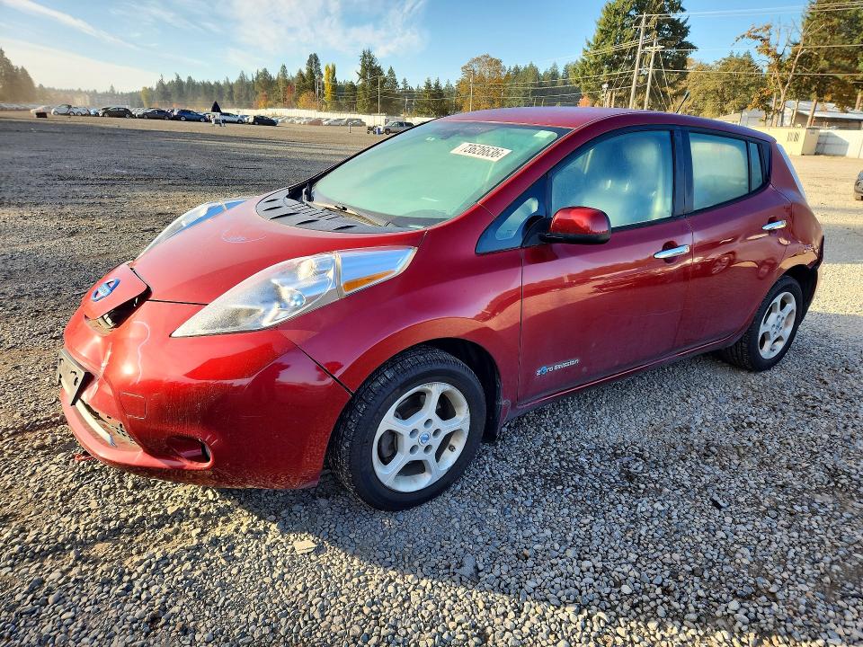 Продажа на аукционе авто 2013 Nissan Leaf, vin: 1N4AZ0CP1DC408469, номер лота: 73626636