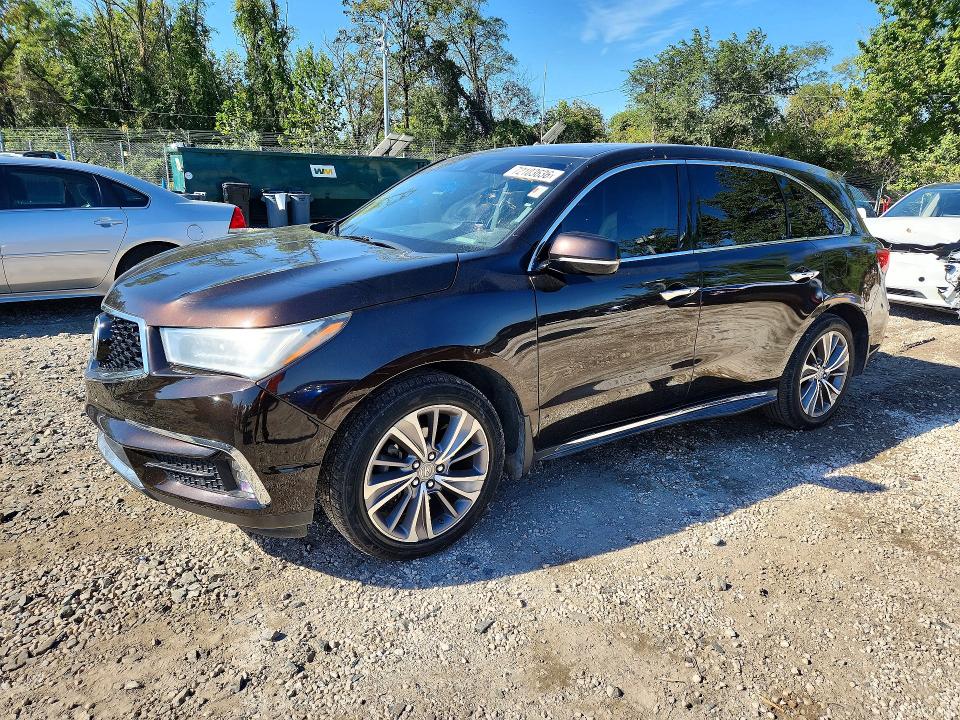2018 Acura Mdx მანქანა იყიდება აუქციონზე, vin: 5J8YD4H79JL023164, აუქციონის ნომერი: 72103636