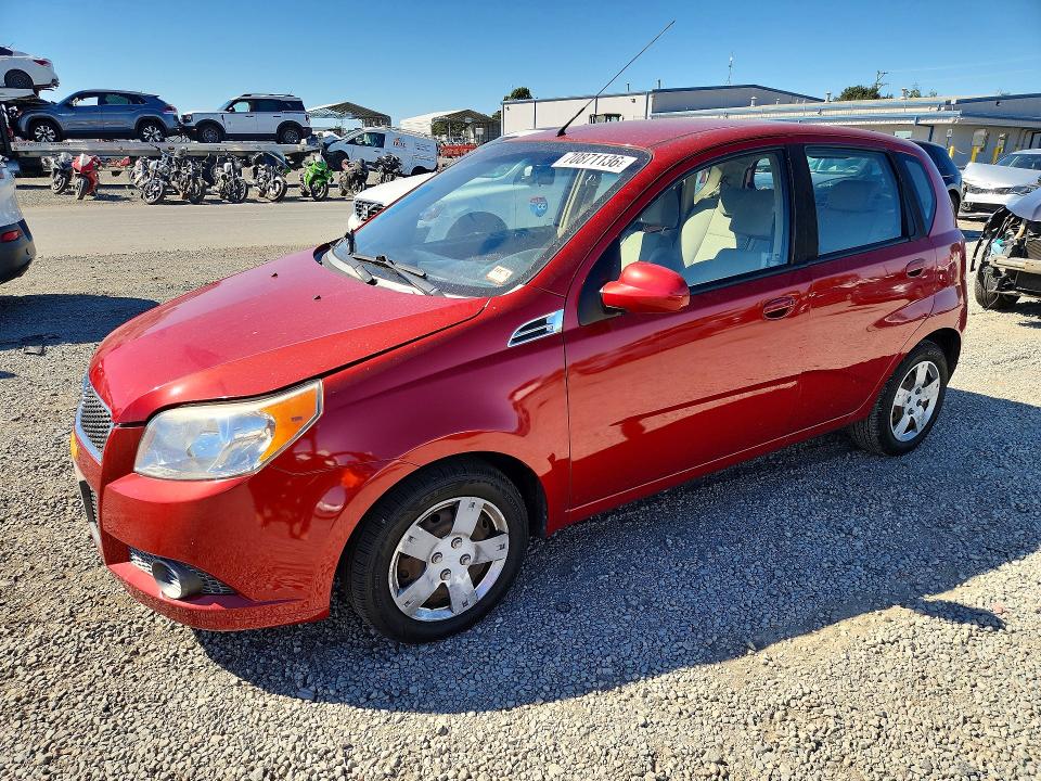 70871136 :رقم المزاد ، KL1TD6DE8BB154853 vin ، 2011 Chevrolet Aveo مزاد بيع