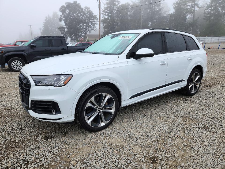 72249136 :رقم المزاد ، WA1LXAF73LD012847 vin ، 2020 Audi Q7 مزاد بيع