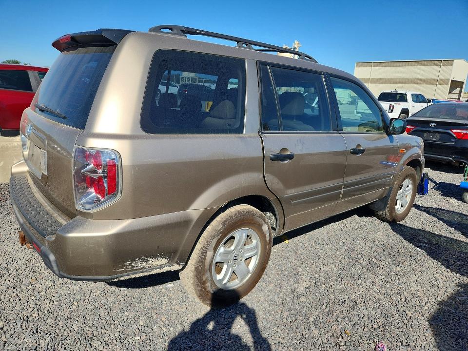 2006 Honda Pilot მანქანა იყიდება აუქციონზე, vin: 5FNYF28126B034123, აუქციონის ნომერი: 71464746