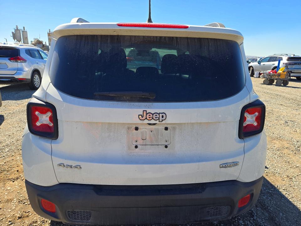 72978956 :رقم المزاد ، ZACCJBBT5GPD66280 vin ، 2016 Jeep Renegade مزاد بيع