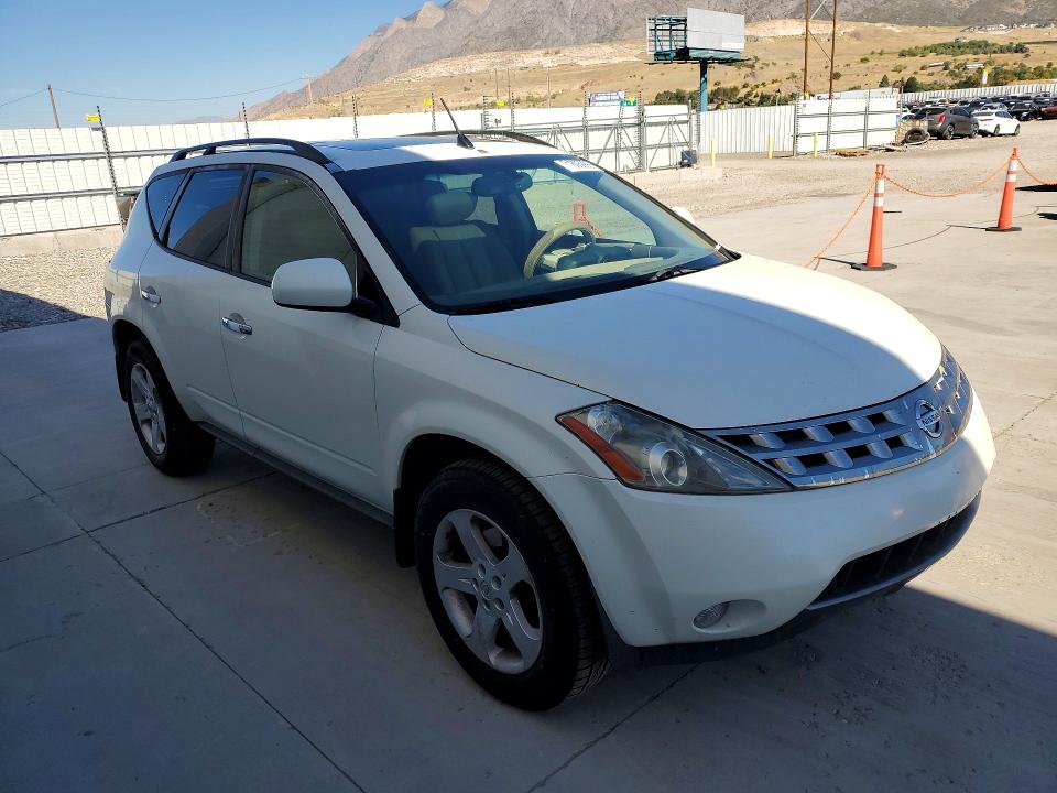 2004 Nissan Murano მანქანა იყიდება აუქციონზე, vin: JN8AZ08WX4W339102, აუქციონის ნომერი: 71606866