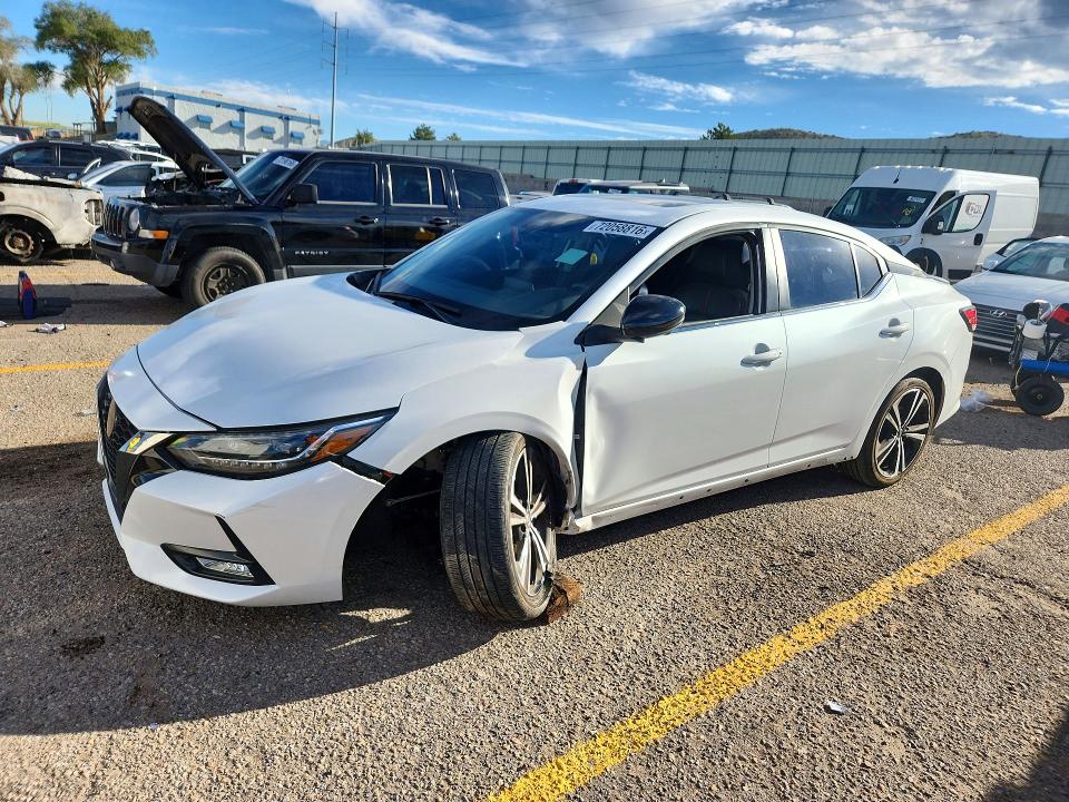 Aukcja sprzedaży 2023 Nissan Sentra, vin: 3N1AB8DV8PY280479, numer aukcji: 72058816
