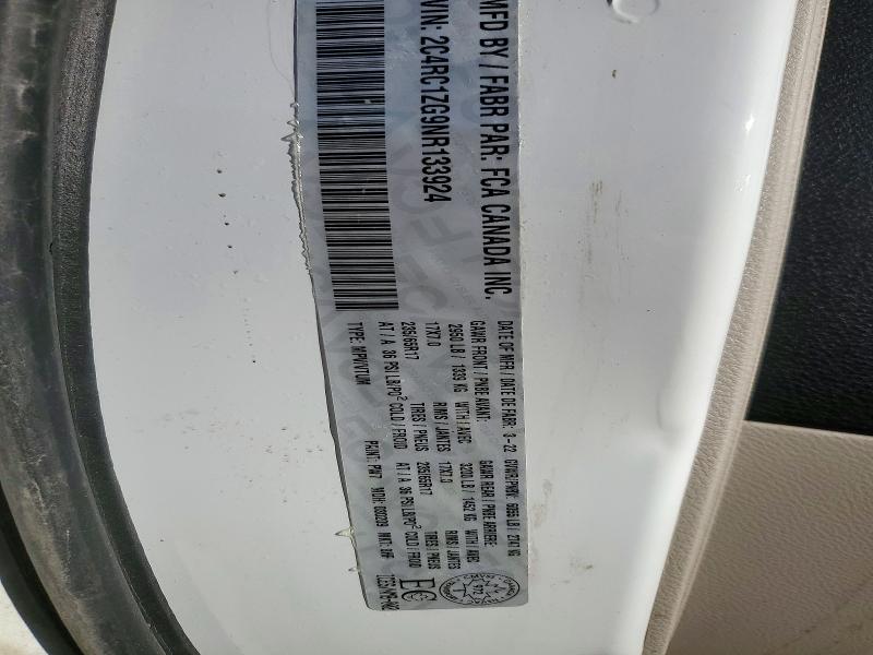 Продажа на аукционе авто 2022 Chrysler Grand Caravan, vin: 2C4RC1ZG9NR133924, номер лота: 73337236
