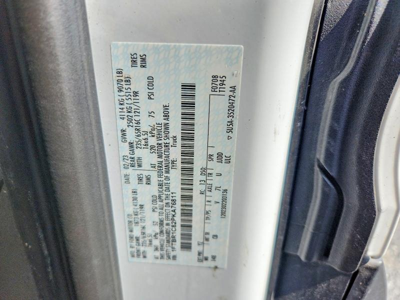 Aukcja sprzedaży 2023 Ford Transit, vin: 1FTBR1C82PKA76811, numer aukcji: 71204146