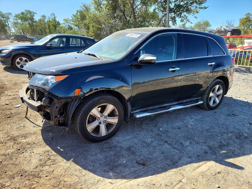 72083776 :رقم المزاد ، 2HNYD2H44BH527378 vin ، 2011 Acura Mdx مزاد بيع