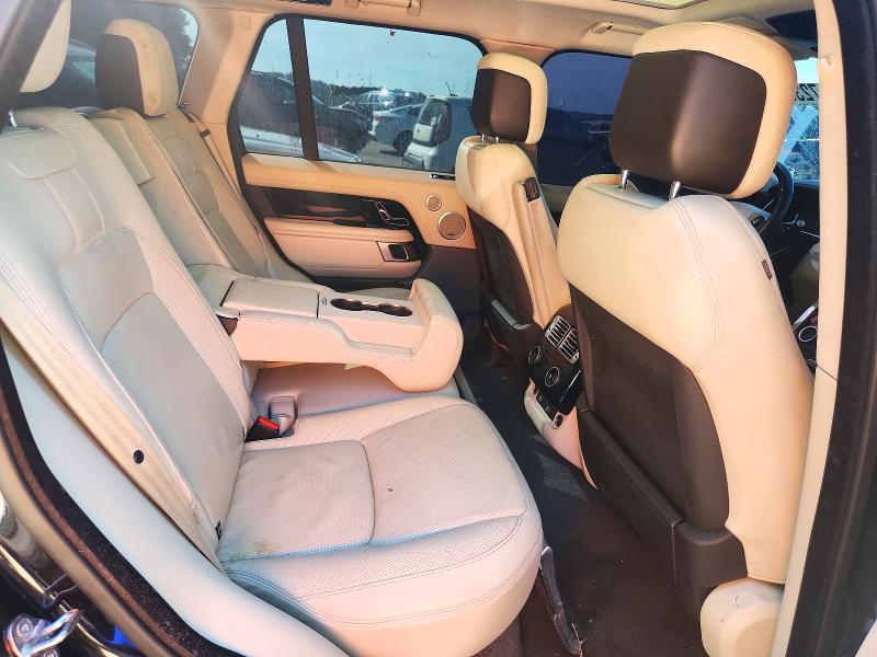2021 Land Rover Range Rover მანქანა იყიდება აუქციონზე, vin: SALGS2RU9MA450815, აუქციონის ნომერი: 72308546