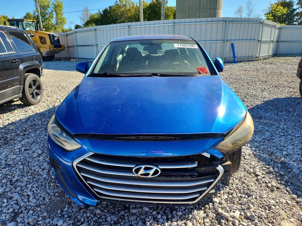 Aukcja sprzedaży 2017 Hyundai Elantra, vin: 5NPD74LF6HH167059, numer aukcji: 71505706