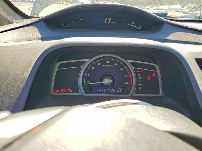 2008 Honda Civic მანქანა იყიდება აუქციონზე, vin: 2HGFG12648H568323, აუქციონის ნომერი: 71406746