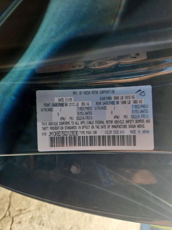 Aukcja sprzedaży 2016 Mazda Cx-3, vin: JM1DKBD76G0123536, numer aukcji: 70719476