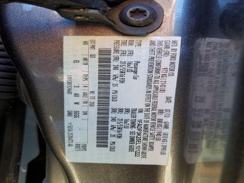 Продаж на аукціоні авто 2014 Ford Focus, vin: 1FADP3K25EL101222, номер лоту: 71744706