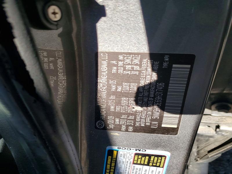 2009 Hyundai Santa Fe მანქანა იყიდება აუქციონზე, vin: 5NMSH13E69H317406, აუქციონის ნომერი: 71299906