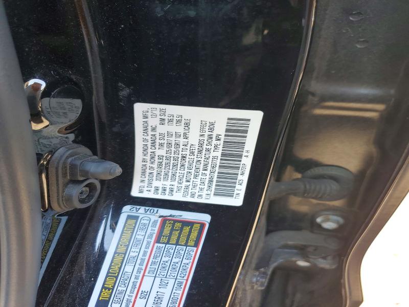 71938066 :رقم المزاد ، 2HKRM4H7XEH637735 vin ، 2014 Honda Cr-v مزاد بيع