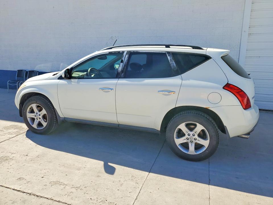 2004 Nissan Murano მანქანა იყიდება აუქციონზე, vin: JN8AZ08WX4W339102, აუქციონის ნომერი: 71606866
