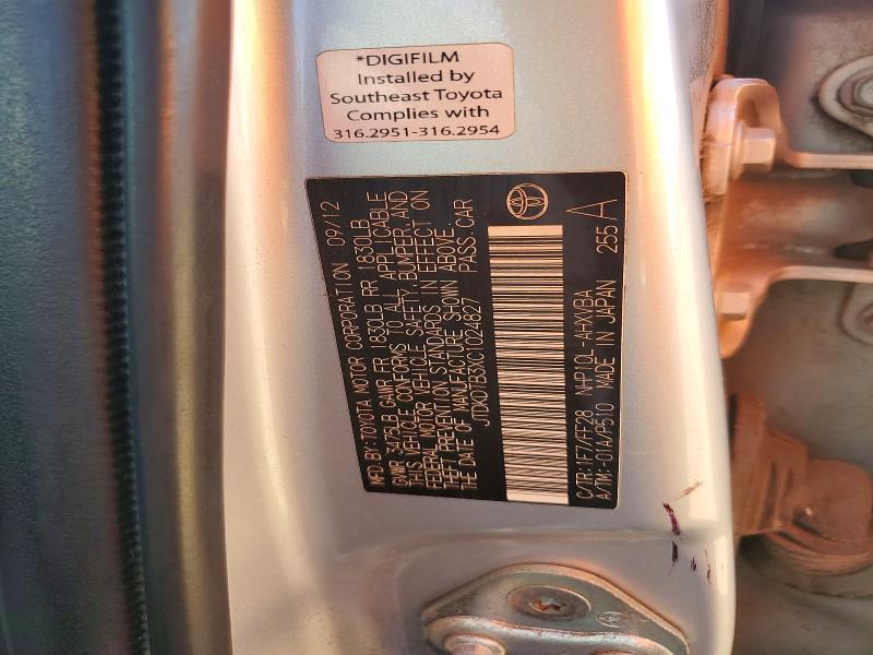 Продаж на аукціоні авто 2012 Toyota Prius C, vin: JTDKDTB3XC1024827, номер лоту: 71205136