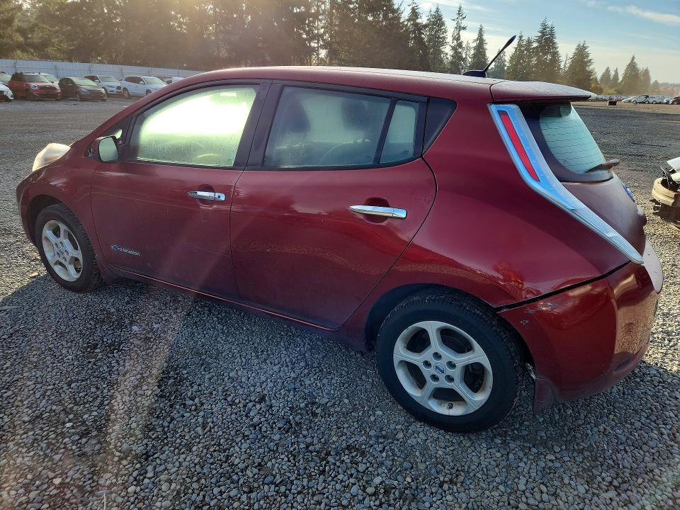 2013 Nissan Leaf მანქანა იყიდება აუქციონზე, vin: 1N4AZ0CP1DC408469, აუქციონის ნომერი: 73626636