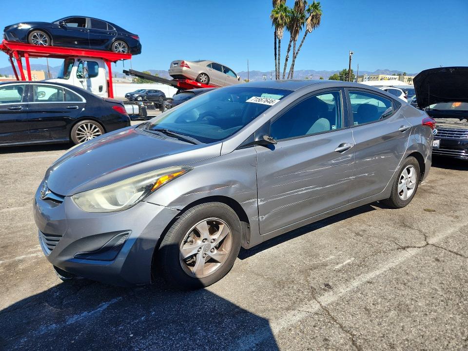 Aukcja sprzedaży 2014 Hyundai Elantra, vin: 5NPDH4AE6EH509189, numer aukcji: 71567646