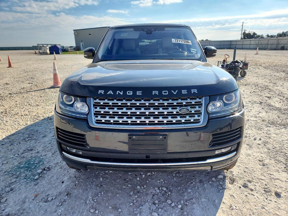 72117206 :رقم المزاد ، SALGS2FE1HA366975 vin ، 2017 Land Rover Range Rover مزاد بيع