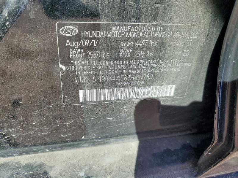 Aukcja sprzedaży 2018 Hyundai Sonata, vin: 5NPE34AF8JH637780, numer aukcji: 71902496