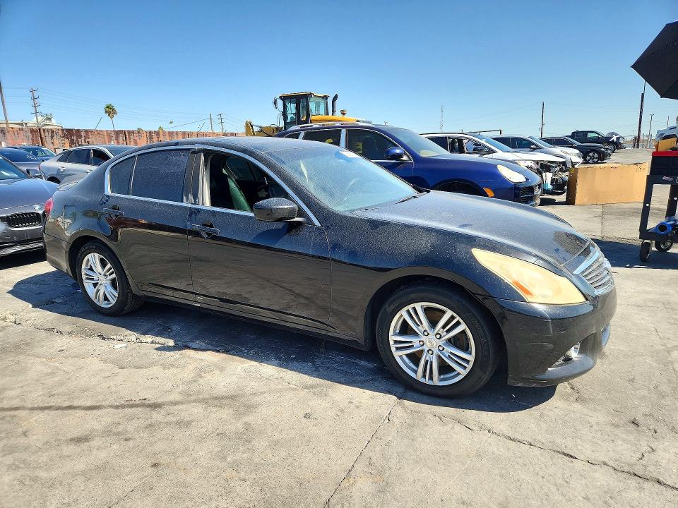 2011 Infiniti G25 Sedan მანქანა იყიდება აუქციონზე, vin: JN1DV6AP7BM604015, აუქციონის ნომერი: 72695196