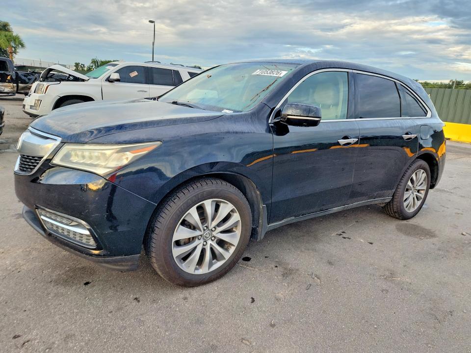 2015 Acura Mdx მანქანა იყიდება აუქციონზე, vin: 5FRYD4H43FB018121, აუქციონის ნომერი: 71053826