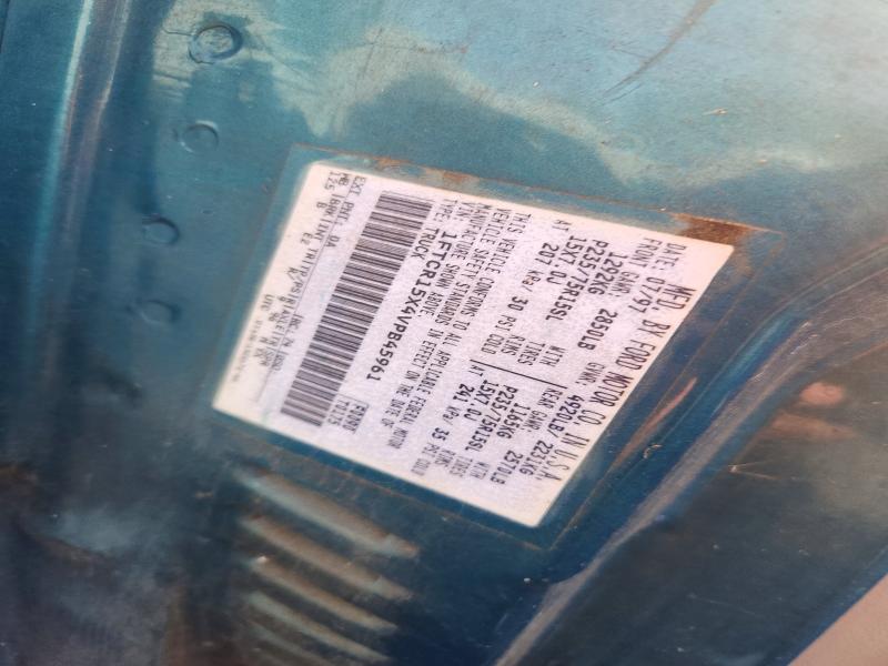 1997 Ford Ranger მანქანა იყიდება აუქციონზე, vin: 1FTCR15X4VPB45961, აუქციონის ნომერი: 72934076