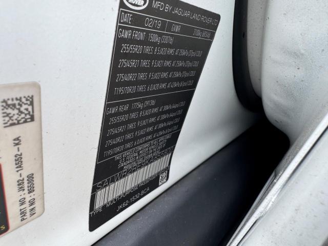Продажа на аукционе авто 2019 Land Rover Range Rover Sport, vin: SALWR2RE9KA855800, номер лота: 73687966
