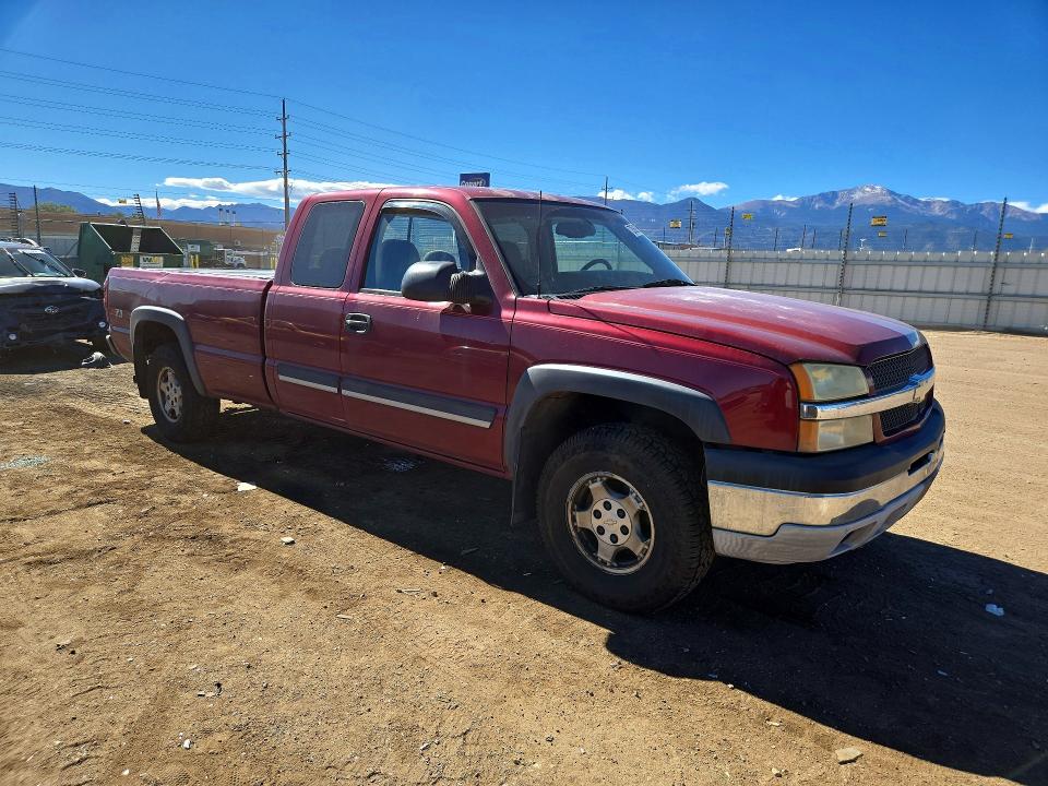 72592906 :رقم المزاد ، 1GCEK19T84E189816 vin ، 2004 Chevrolet Silverado مزاد بيع