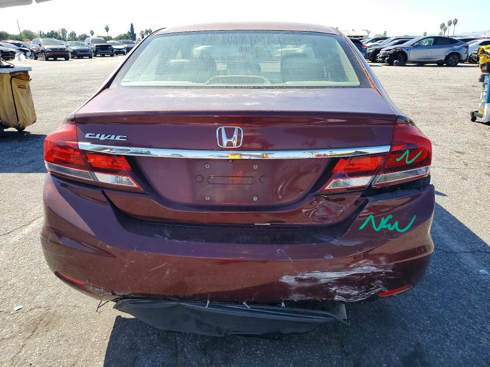2013 Honda Civic მანქანა იყიდება აუქციონზე, vin: 19XFB2F58DE225816, აუქციონის ნომერი: 71479456