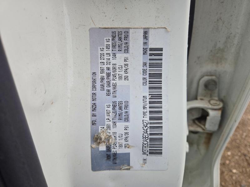 Продаж на аукціоні авто 2014 Mazda Cx-9, vin: JM3TB3CA8E0443427, номер лоту: 70893296