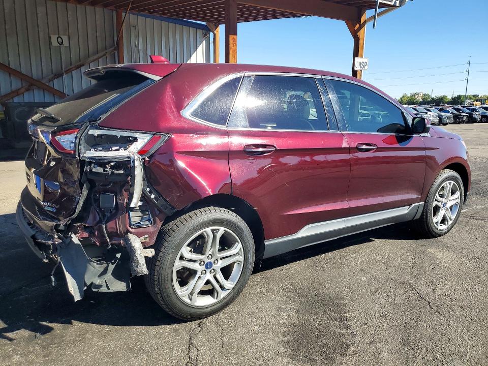 72595306 :رقم المزاد ، 2FMPK4K98JBC44356 vin ، 2018 Ford Edge مزاد بيع