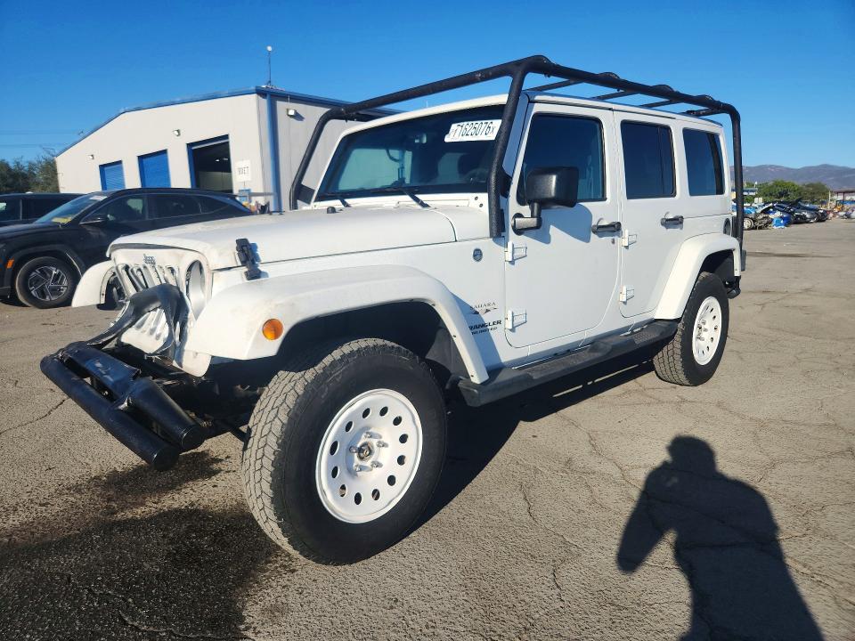 Auction sale of the 2016 Jeep Wrangler Unlimited, vin: 1C4HJWEG6GL213844, lot number: 71625076