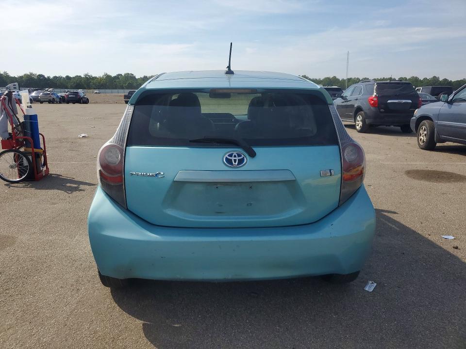 2012 Toyota Prius C მანქანა იყიდება აუქციონზე, vin: JTDKDTB38C1028228, აუქციონის ნომერი: 59411346