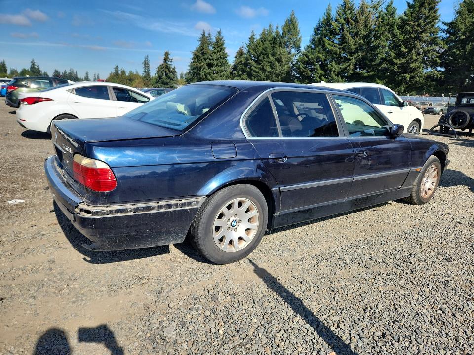 Продаж на аукціоні авто 2000 Bmw 740, vin: WBAGH8341YDP15990, номер лоту: 71468176