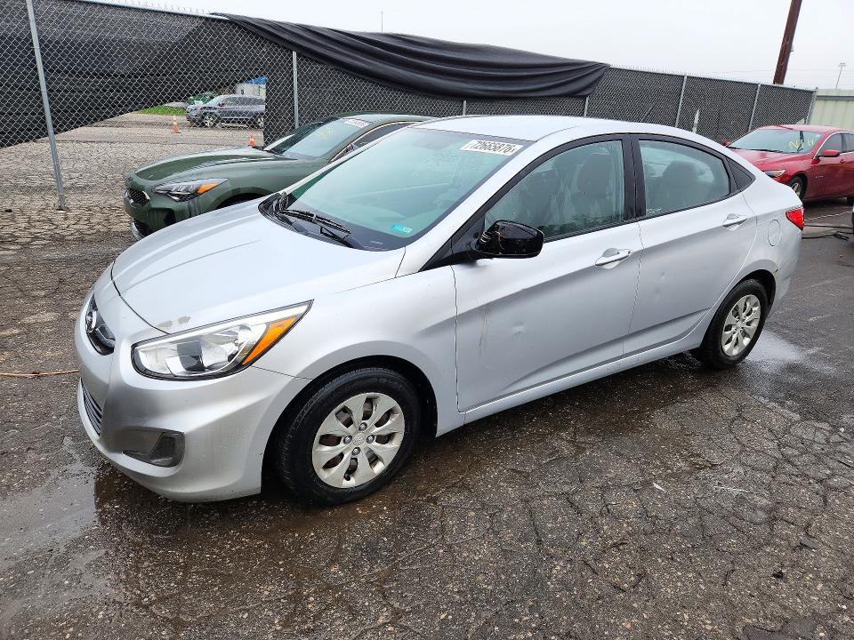 2016 Hyundai Accent მანქანა იყიდება აუქციონზე, vin: KMHCT4AE7GU057249, აუქციონის ნომერი: 72665876