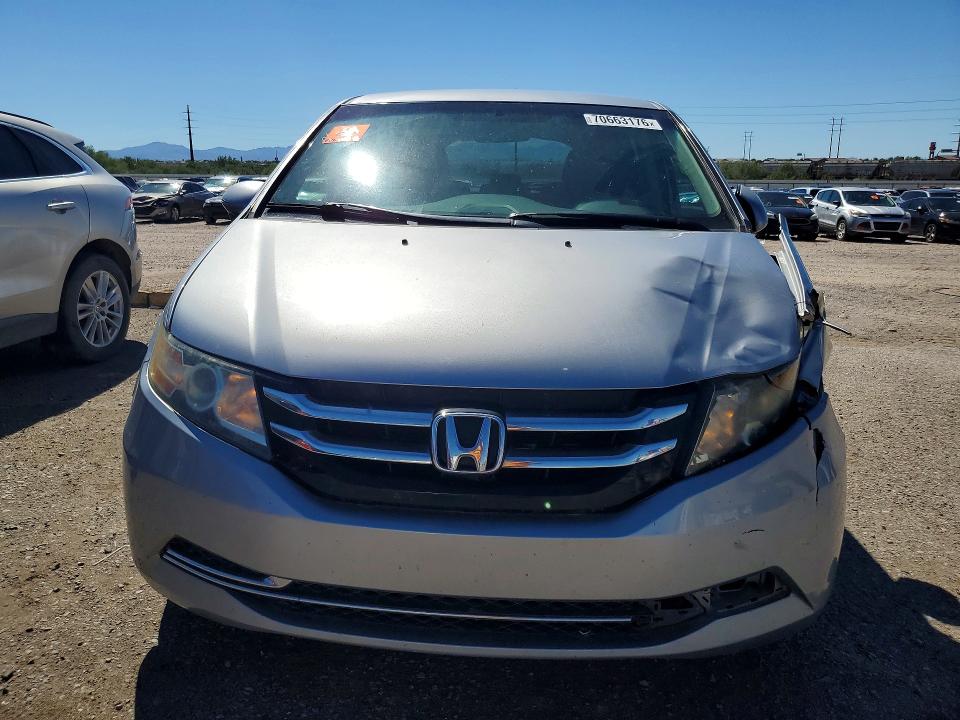 70663176 :رقم المزاد ، 5FNRL5H30GB100380 vin ، 2016 Honda Odyssey مزاد بيع