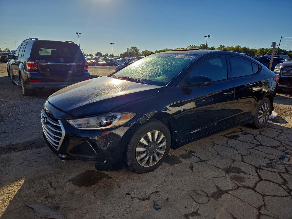 2017 Hyundai Elantra მანქანა იყიდება აუქციონზე, vin: 5NPD74LFXHH144139, აუქციონის ნომერი: 70956206