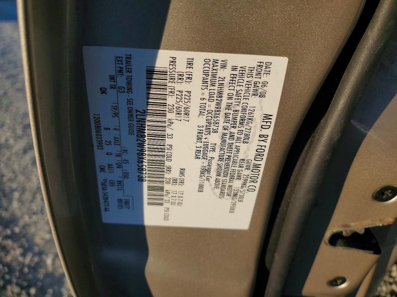 Продажа на аукционе авто 2008 Lincoln Town Car, vin: 2LNHM82W98X658738, номер лота: 71247036