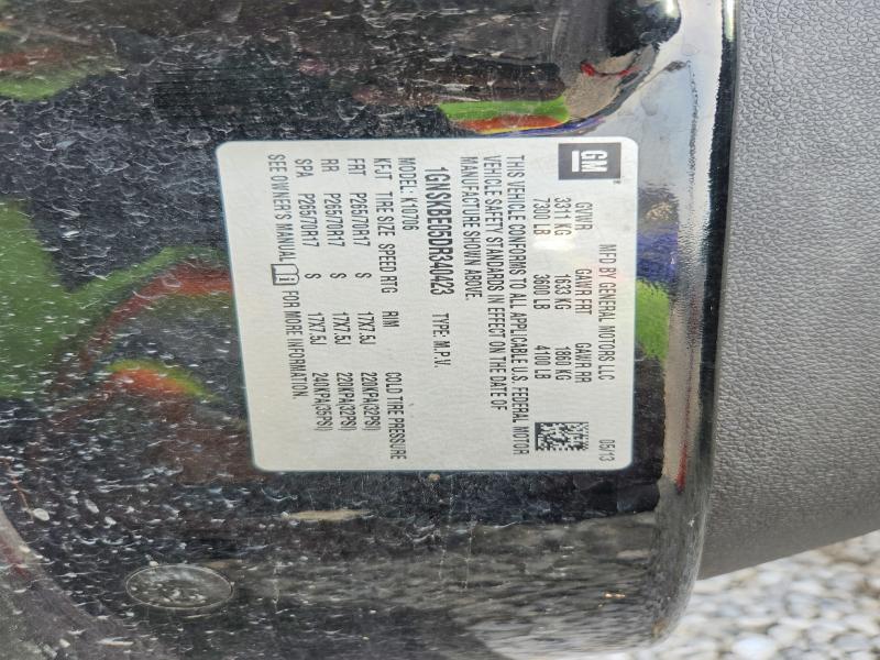 71365186 :رقم المزاد ، 1GNSKBE05DR340423 vin ، 2013 Chevrolet Tahoe مزاد بيع