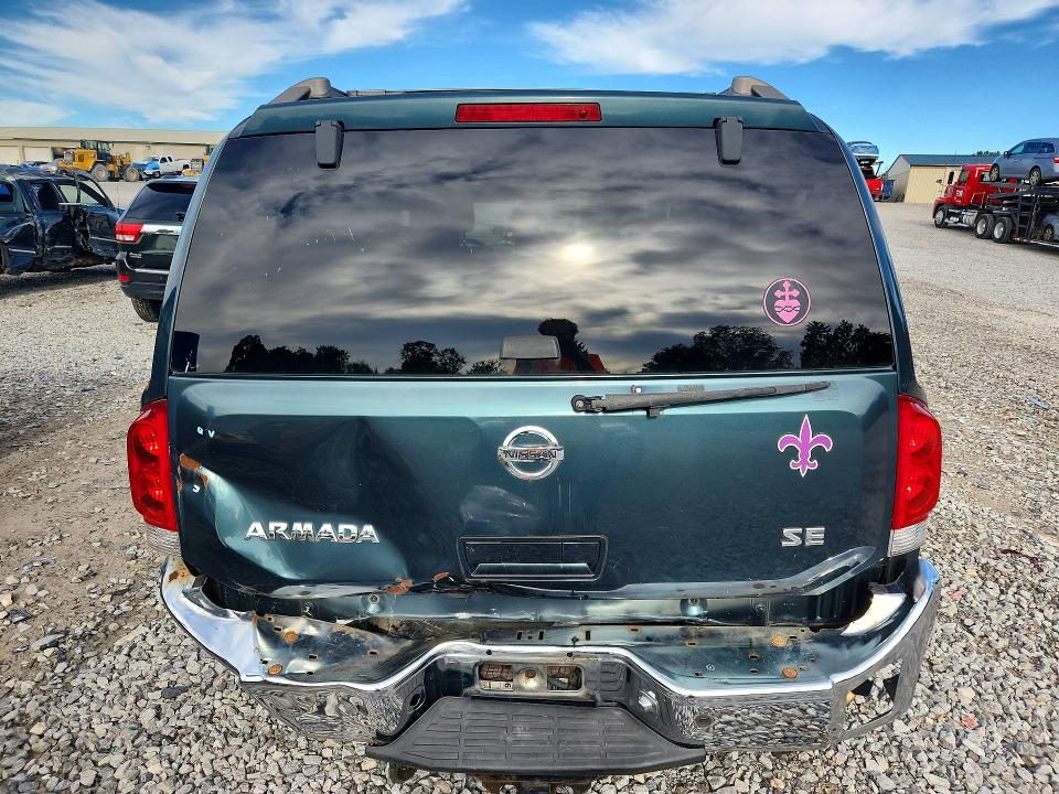 2005 Nissan Armada მანქანა იყიდება აუქციონზე, vin: 5N1AA08B75N740156, აუქციონის ნომერი: 71614206