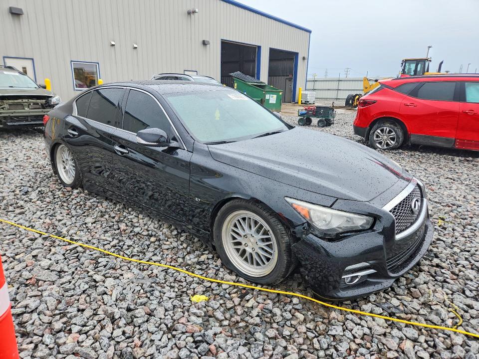 71000596 :رقم المزاد ، JN1BV7AR2EM687937 vin ، 2014 Infiniti Q50 مزاد بيع